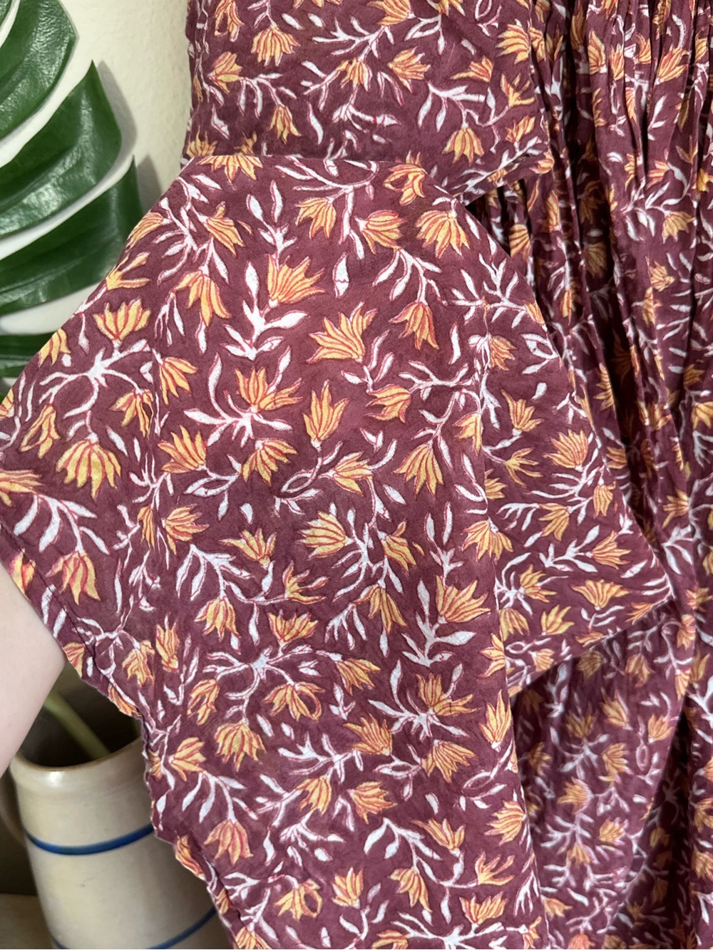 Daughters of India Kyra Midi Dress in Sumac - Picture 10 of 16
